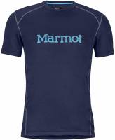 Marmot Men's Windridge with Graphic Short-Sleeve Shirt 41760-2975 Arctic Navy