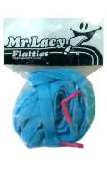 MR LACY I MELLOW BLUE - NEON PINK