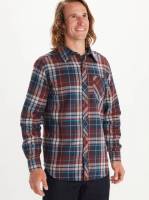 Marmot Anderson Lightweight Flannel  Shirt 44520-16311 Whiskey Brown