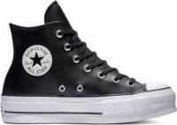 Converse Chuck Taylor 561675C Lift Leather High Top Black