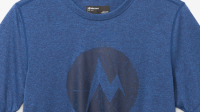 Marmot Men's Transporter Short-Sleeve T-Shirt 41800-8485 Varsity Blue Heather