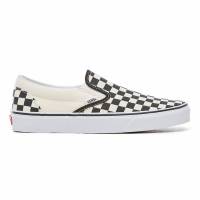VANS CLASSIC SLIP-ON SHOES (CHECKERBOARD) VN000EYEBWW BLACK AND WHITE