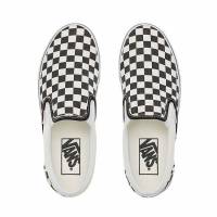 VANS CLASSIC SLIP-ON SHOES (CHECKERBOARD) VN000EYEBWW BLACK AND WHITE