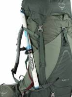 Osprey Aura AG LT 65 Womens Backpacking 10004500 Koseret/Darjeelling Spring Green