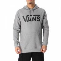 VANS CLASSIC PULLOVER HOODIE CEMENT HEATHER/BLACK VN0A456BADY1